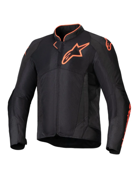 ALPINESTARS VIPER V4 AIR BLACK/RED TEXTILE MOTO JACKET