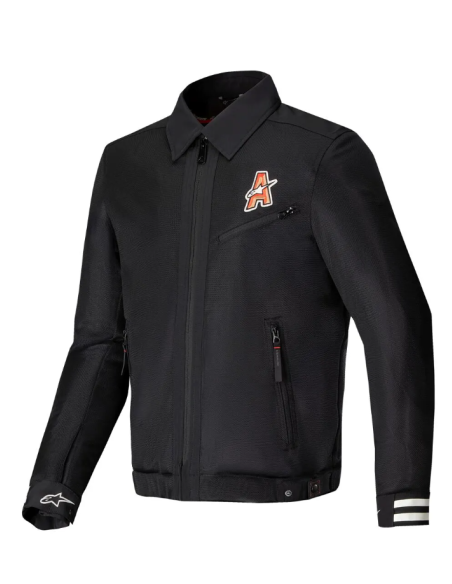 ALPINESTARS IGNITE AIR BLACK TEXTILE MOTO JACKET
