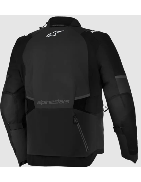 ALPINESTARS ANDES V4 DRYSTAR BLACK/WHITE TEXTILE MOTO JACKET