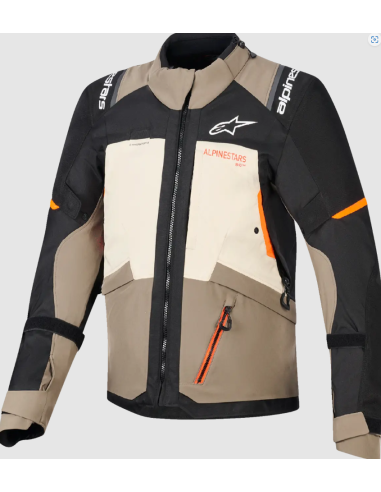 ALPINESTARS ТЕКСТИЛЬНАЯ МОТОКУРТКА ANDES V4 DRYSTAR BLACK/BROWN