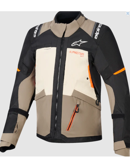 ALPINESTARS ТЕКСТИЛЬНАЯ МОТОКУРТКА ANDES V4 DRYSTAR BLACK/BROWN