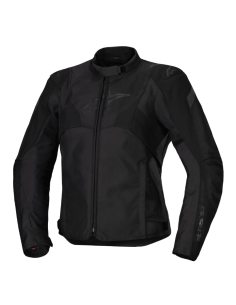 ALPINESTARS ЖЕНСКАЯ МОТОКУРТКА STELLA T-JAWS V4 WATERPROOF BLACK TEXTILE