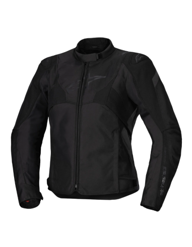 ALPINESTARS MOTERIŠKA STELLA T-JAWS V4 WATERPROOF BLACK TEKSTILINĖ MOTO STRIUKĖ