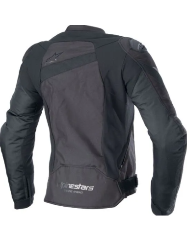 ALPINESTARS MOTERIŠKA STELLA T-GP+R V4 AIR BLACK TEKSTILINĖ MOTO STRIUKĖ