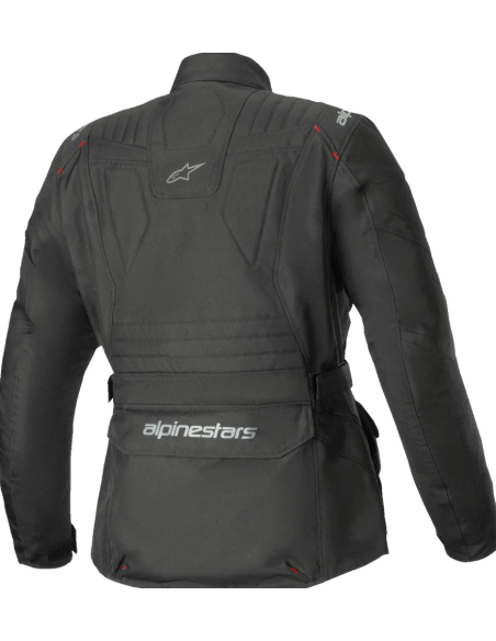 ALPINESTARS WOMEN'S STELLA ST-1 BLACK WATERPROOF BLACK TEXTILE MOTO JACKET