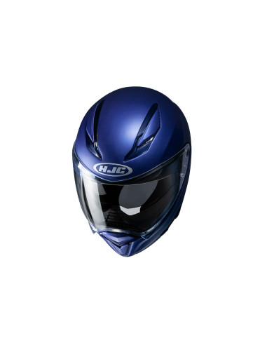 HJC F70 BLUE SPORTINIS/UŽDARAS MOTO ŠALMAS