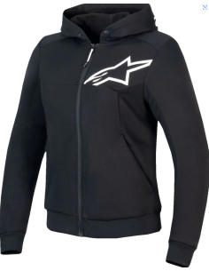 ALPINESTARS ЖЕНСКАЯ ЛЕТНЯЯ ТЕКСТИЛЬНАЯ МОТОКУРТКА STELLA CHROME V2 SPORT BLACK/WHITE