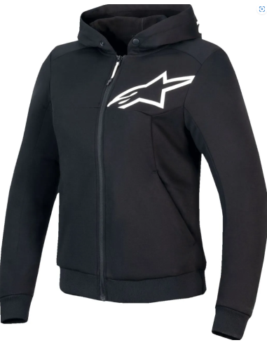 ALPINESTARS ЖЕНСКАЯ ЛЕТНЯЯ ТЕКСТИЛЬНАЯ МОТОКУРТКА STELLA CHROME V2 SPORT BLACK/WHITE