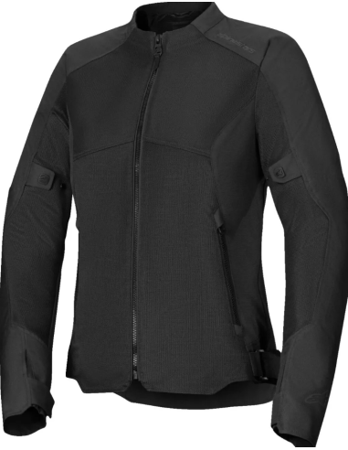 ALPINESTARS WOMEN'S C-1 AIR SILVER SUMMER TEXTILE MOTO JACKET
