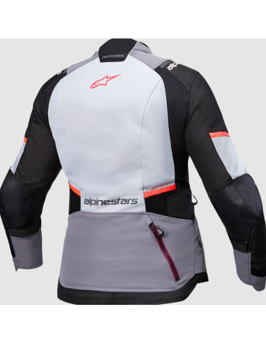 ALPINESTARS ЖЕНСКАЯ ТЕКСТИЛЬНАЯ МОТОКУРТКА STELLA ANDES V4 DRYSTAR BLACK/GRAY/CORAL