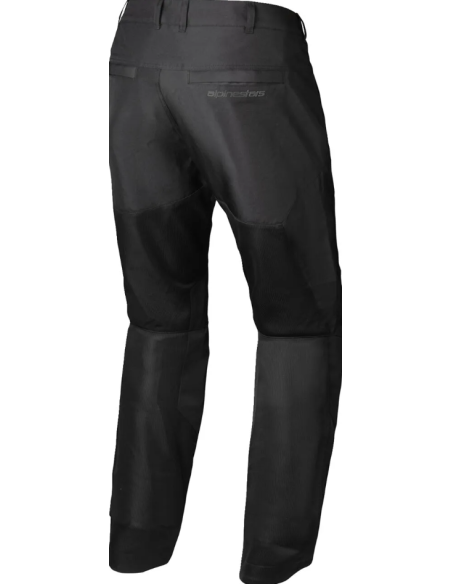 ALPINESTARS ЧЕРНЫЕ ТЕКСТИЛЬНЫЕ МОТОБРЮКИ C-1 AIR