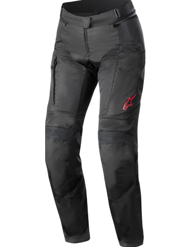 ALPINESTARS MOTERIŠKOS STELLA ANDES AIR DRYSTAR BLACK TEKSTILINĖS MOTO KELNĖS
