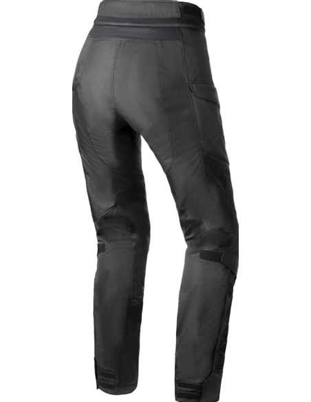 ALPINESTARS MOTERIŠKOS STELLA ANDES AIR DRYSTAR BLACK TEKSTILINĖS MOTO KELNĖS