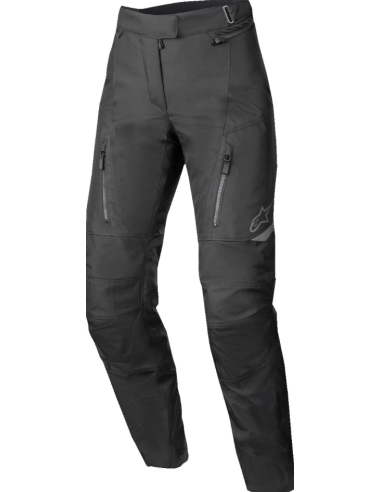 ALPINESTARS WOMEN'S STELLA ST-1 WATERPROOF BLACK TEXTILE MOTO TROUSERS