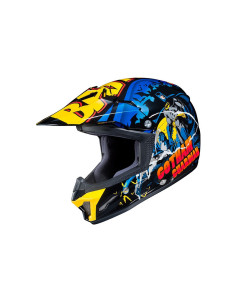 HJC YOUTH CL-XY II BATMAN KIDS KROSINIS MOTO ŠALMAS