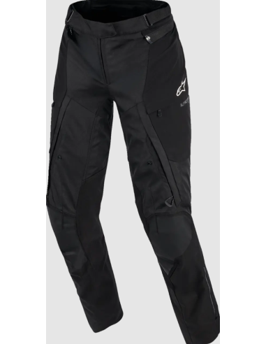 ALPINESTARS MOTERIŠKOS STELLA ANDES V4 DRYSTAR BLACK TEKSTILINĖS MOTO KELNĖS