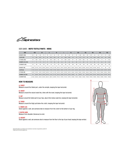 ALPINESTARS T-SP R DRYSTAR BLACK TEXTILE MOTO TROUSERS