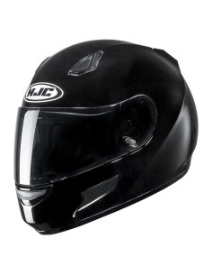 HJC CL-SP SOLID BLACK SPORTINIS/UŽDARAS MOTO ŠALMAS