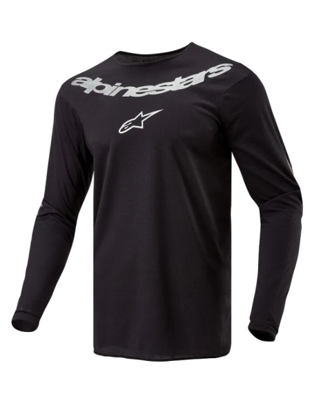ALPINESTARS ЧЕРНАЯ КРОССОВАЯ МОТОКУРТКА FLUID GRAPHITE