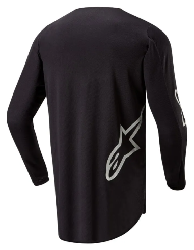 ALPINESTARS ЧЕРНАЯ КРОССОВАЯ МОТОКУРТКА FLUID GRAPHITE