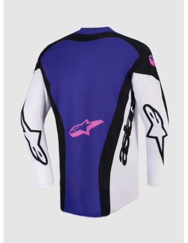 ALPINESTARS МОТОКУРТКА TECHSTAR KNIF BLACK/GRAY/PURPLE CROSS