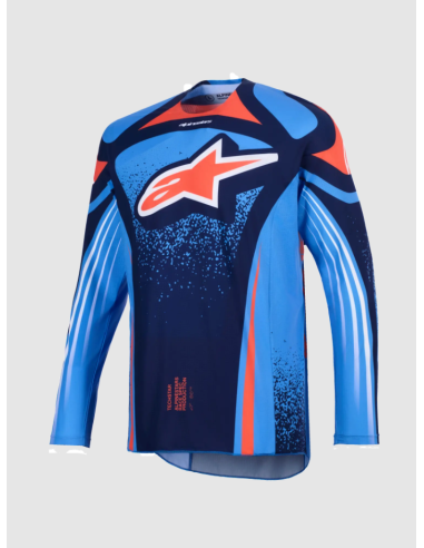 ALPINESTARS МОТОКУРТКА TECHSTAR NOMUR BLUE/ORANGE/NAVY CROSSOVER