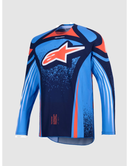 ALPINESTARS МОТОКУРТКА TECHSTAR NOMUR BLUE/ORANGE/NAVY CROSSOVER