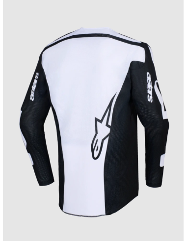 ALPINESTARS RACER AIR RIWAY BLACK/WHITE CROSS MOTO JACKET