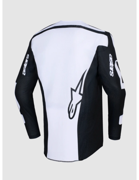 ALPINESTARS RACER AIR RIWAY BLACK/WHITE CROSS MOTO JACKET