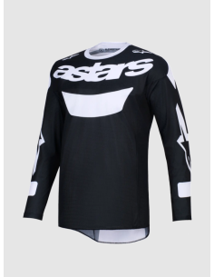 ALPINESTARS RACER AIR RIWAY BLACK/WHITE CROSS MOTO JACKET