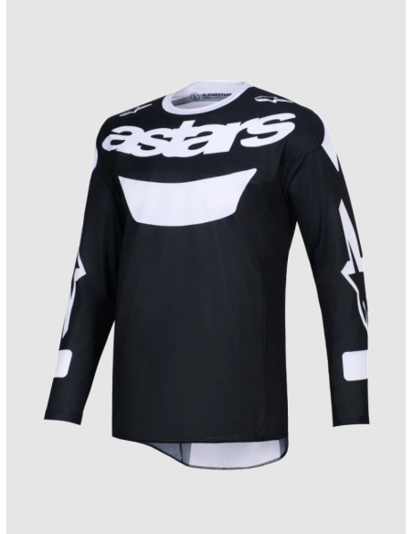 ALPINESTARS RACER AIR RIWAY BLACK/WHITE CROSS MOTO JACKET