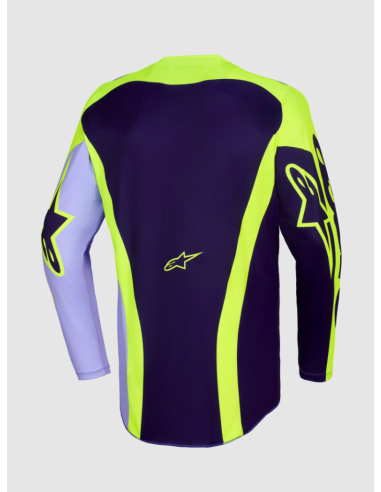 ALPINESTARS МОТОКУРТКА RACER PORTL PURPLE/YELLOW CROSS