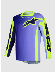 ALPINESTARS RACER PORTL PURPLE/YELLOW KROSINĖ MOTO MAIKUTĖ