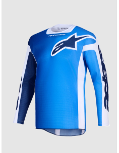 ALPINESTARS RACER AIR PORTL BLUE/WHITE CROSS MOTO JACKET