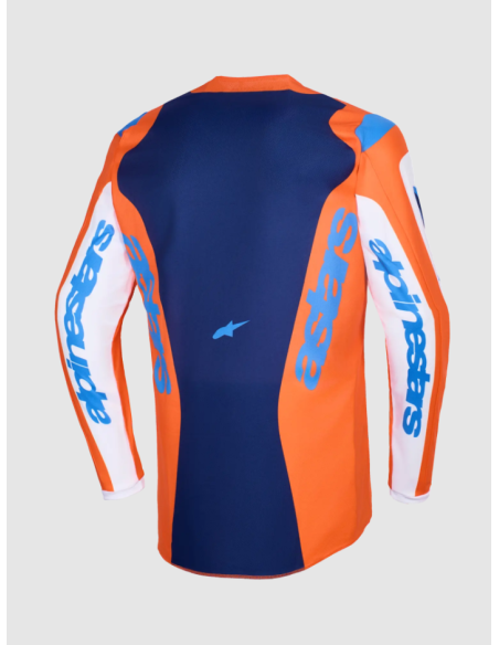 ALPINESTARS FLUID GRID BLUE/ORANGE KROSINĖ MOTO MAIKUTĖ