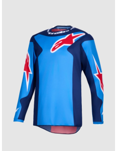 ALPINESTARS МОТОКУРТКА FLUID GRID BLUE/RED CROSS