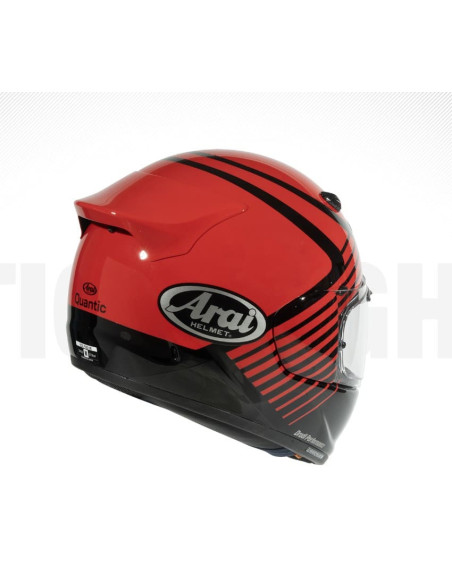 ARAI QUANTIC FLIGHT RED SPORTS/INDOOR MOTORCYCLE HELMET