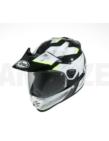 ARAI TOUR-X5 ANODIZE YELLOW CROSS MOTO HELMET