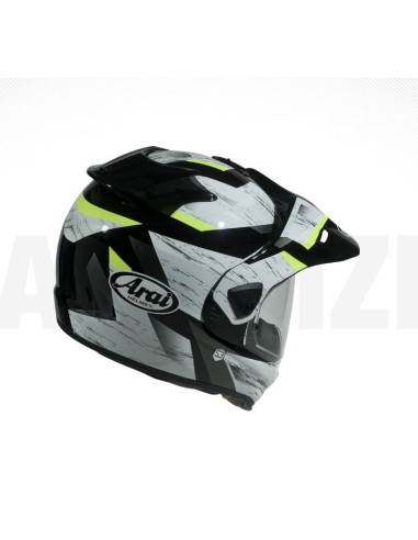 ARAI TOUR-X5 ANODIZE YELLOW CROSS MOTO HELMET