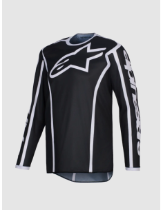 ALPINESTARS FLUID APEX BLACK/GRAY CROSS MOTO JACKET