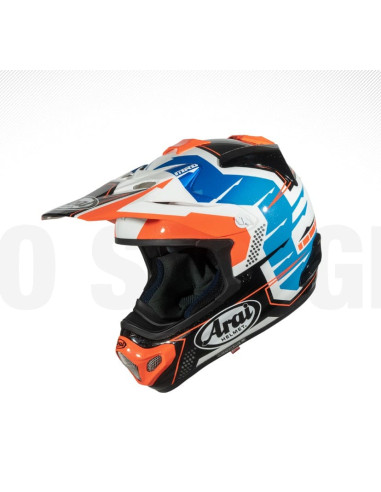 ARAI MX-V EVO STINGRAY RED CROSS MOTO HELMET