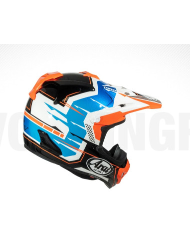 ARAI МОТОШЛЕМ MX-V EVO STINGRAY RED CROSS