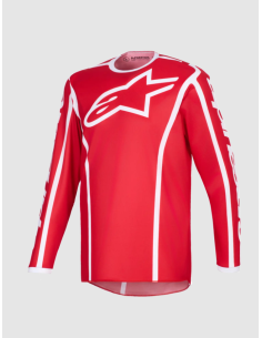ALPINESTARS FLUID APEX RED/WHITE KROSINĖ MOTO MAIKUTĖ