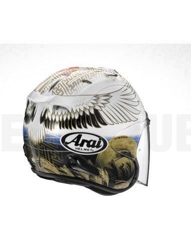 ARAI SZ-R EVO MIMESIS YELLOW OPEN MOTOR CHALLENGE