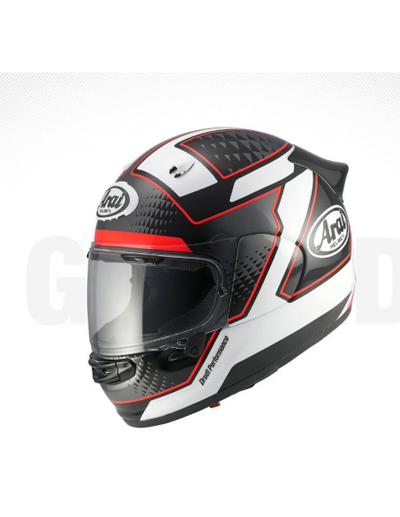 ARAI QUANTIC GIU RED SPORTS/INDOOR MOTORCYCLE HELMET