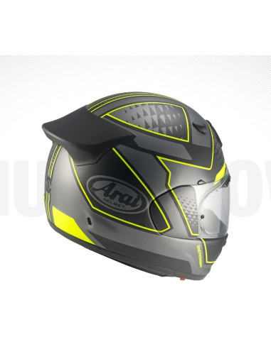 ARAI QUANTIC GIU YELLOW SPORTINIS/UŽDARAS MOTO ŠALMAS