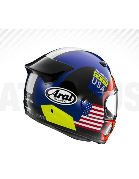 ARAI QUANTIC NATION USA SPORT/INDOOR MOTORCYCLE HELMET