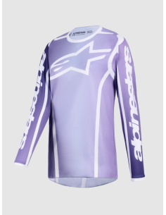 ALPINESTARS WOMEN'S STELLA FLUID APEX PURPLE/WHITE CROSS MOTO JACKET