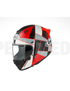 ARAI QUANTIC PEAK RED SPORTS/INDOOR MOTORCYCLE HELMET