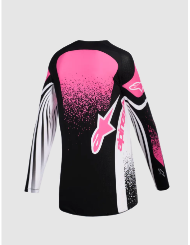 ALPINESTARS WOMEN'S STELLA TECHSTAR NOMUR BLACK/WHITE CROSS MOTO JACKET